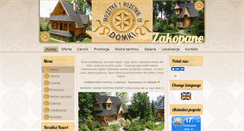 Desktop Screenshot of domki-rozetka.pl